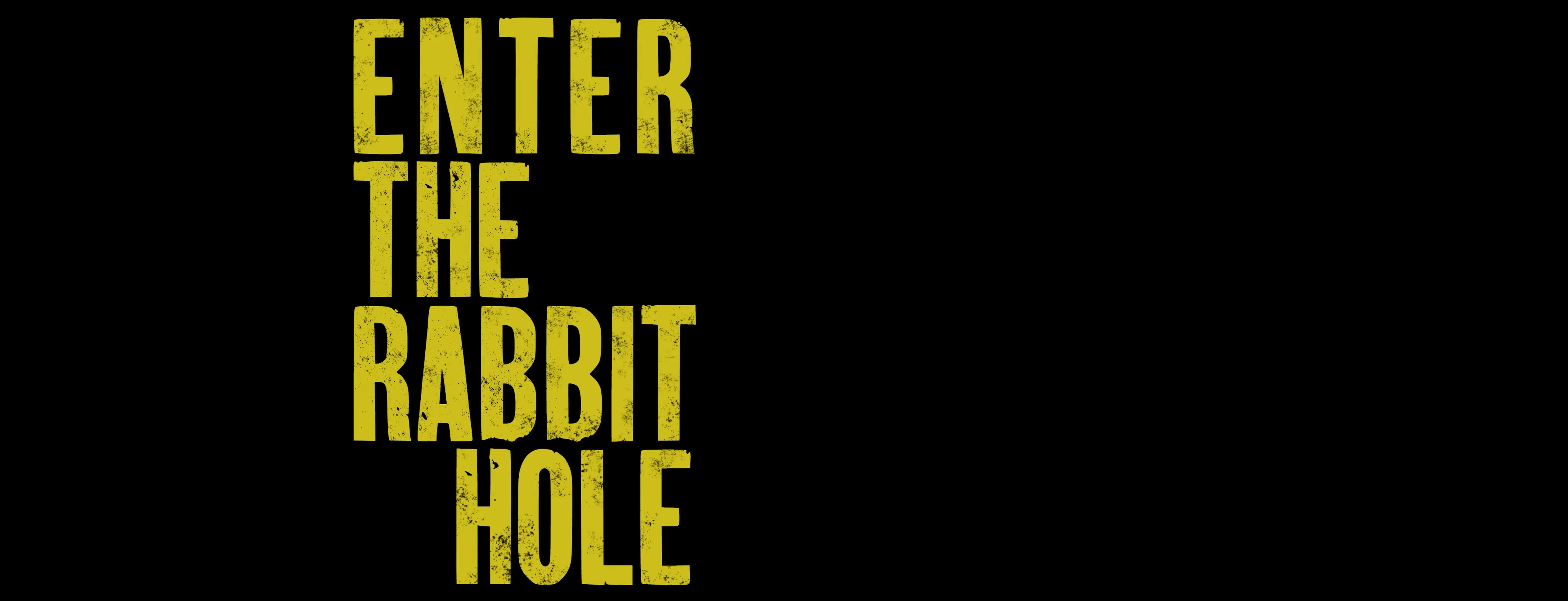 rabbit hole movie poster