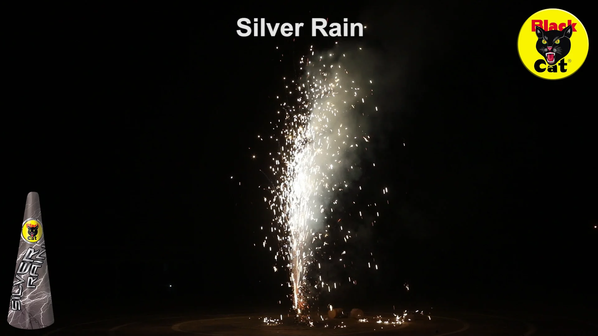 silver fireworks