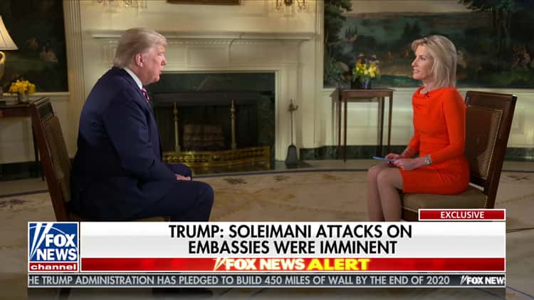 Interview Laura Ingraham Interviews Donald Trump on Fox s The Ingraham Angle January 10 2020