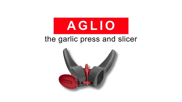 Moha Galien Garlic Press with Cleaning Stopper