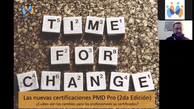 Las certificaciones con la nueva guía PMD Pro