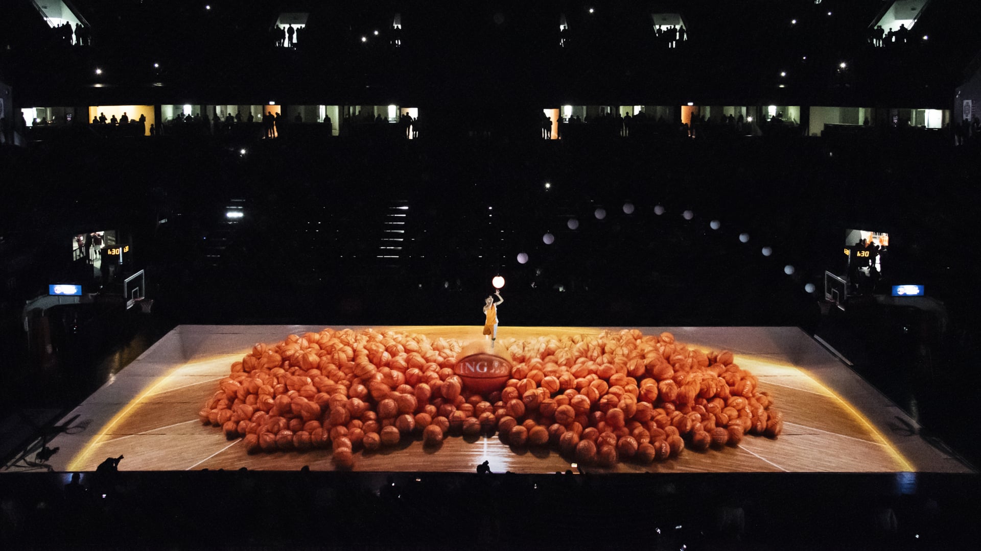 ING All-Star 2020 Court Mapping