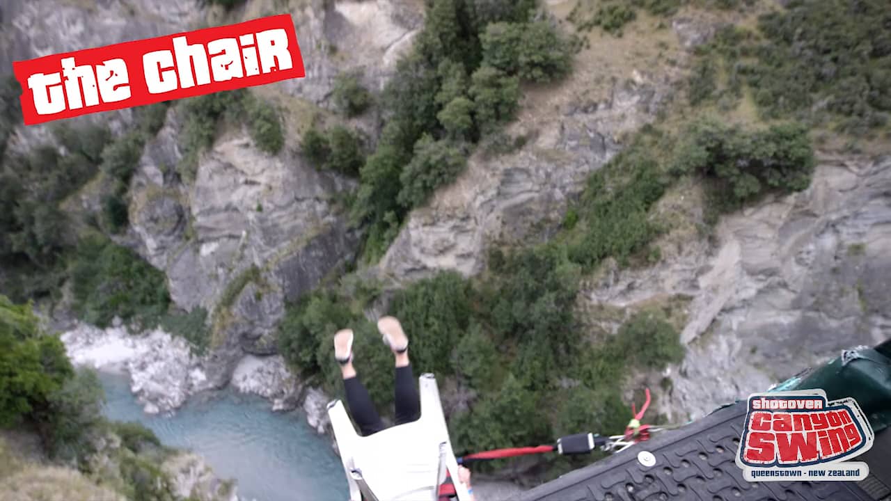 The Chair Jump Shotover Canyon Swing