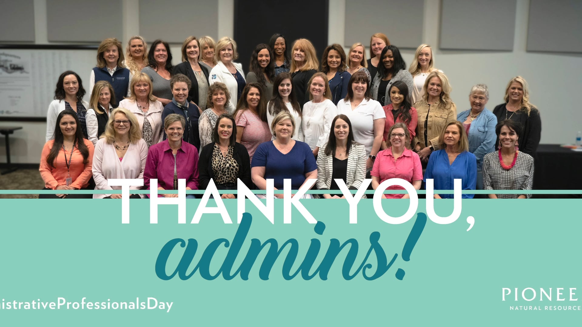 Pioneer Admin Professionals Day Video