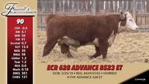 Lot #90 - ECR 628 ADVANCE 8523 ET