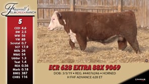 Lot #5 - ECR 628 EXTRA 88X 9069