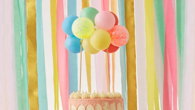 Arche de ballons pastel Meri Meri - Décoration de Paques