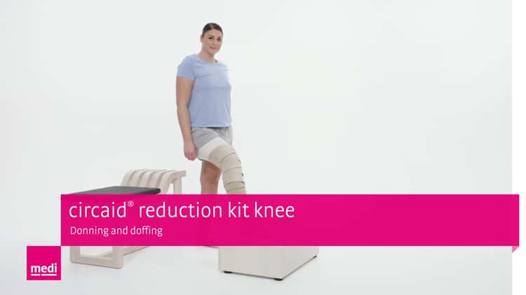 circaid® reduction kit knee - donning and doffing on Vimeo