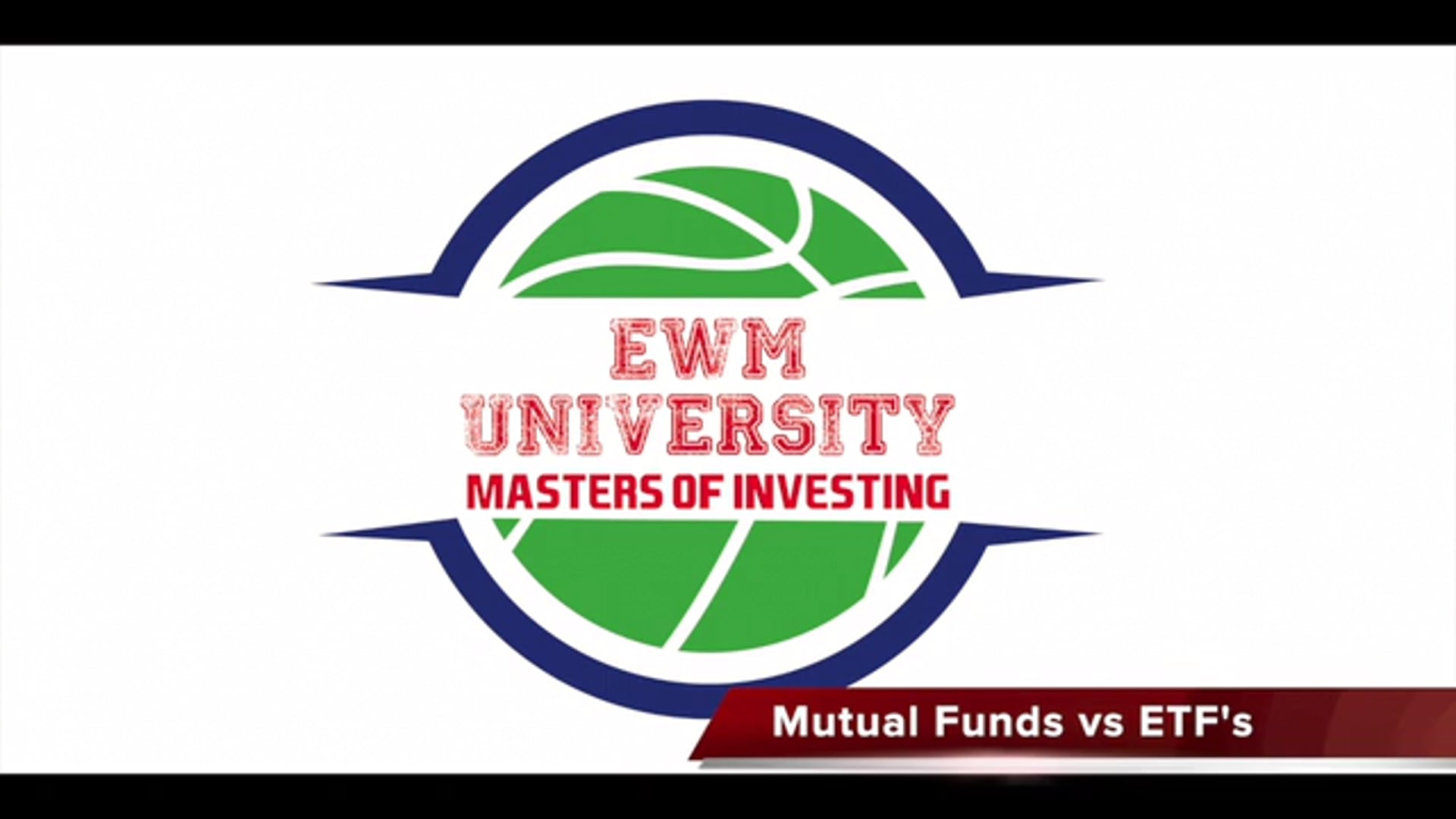 EWMU - Mutual Funds vs Etf's
