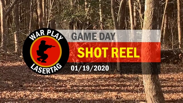 War Play Lasertag - Shot Reel - 01/19/2020