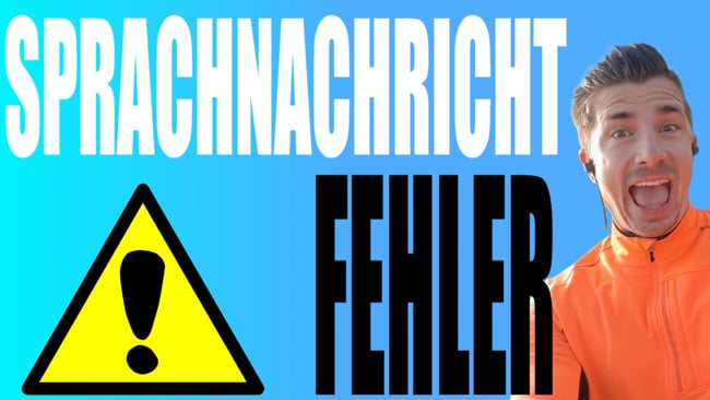 Fehlermeldung beim Versenden von Sprachnachrichten - 5 Lösungen