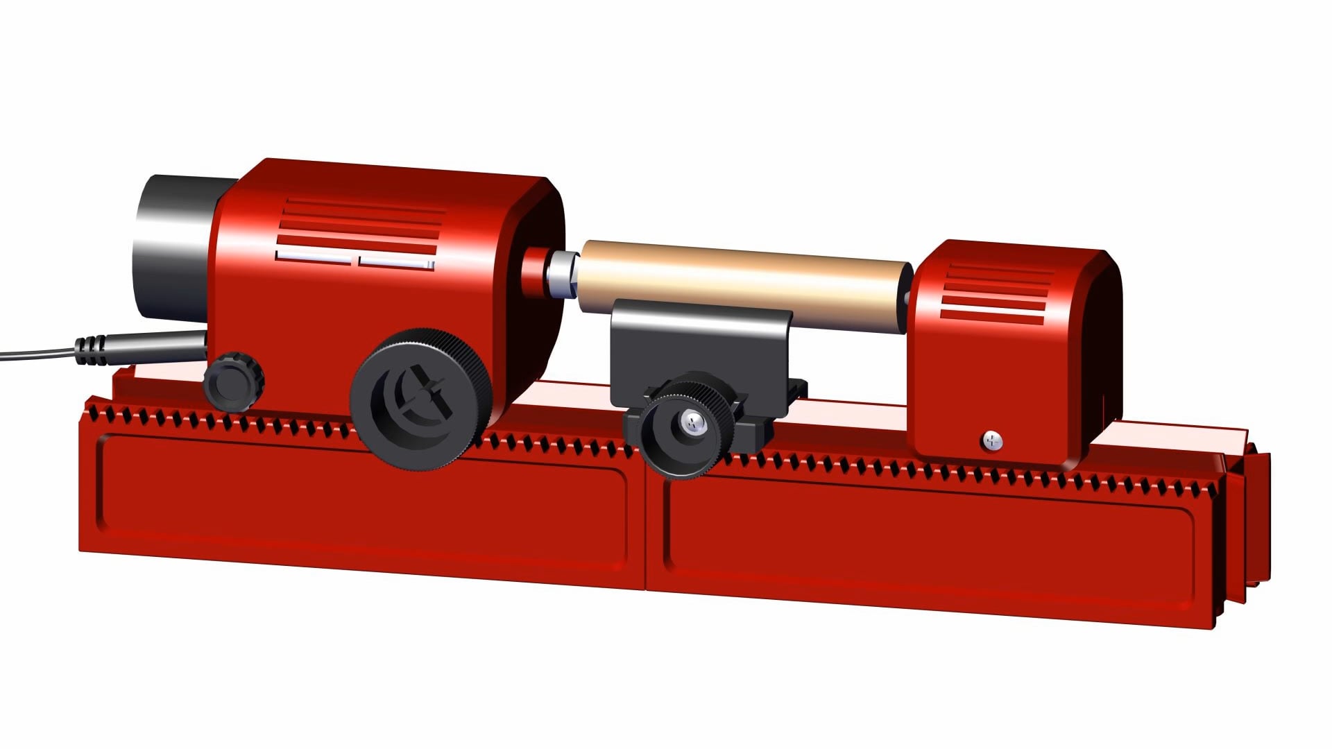 PLAYmake Wood Lathe Assembly