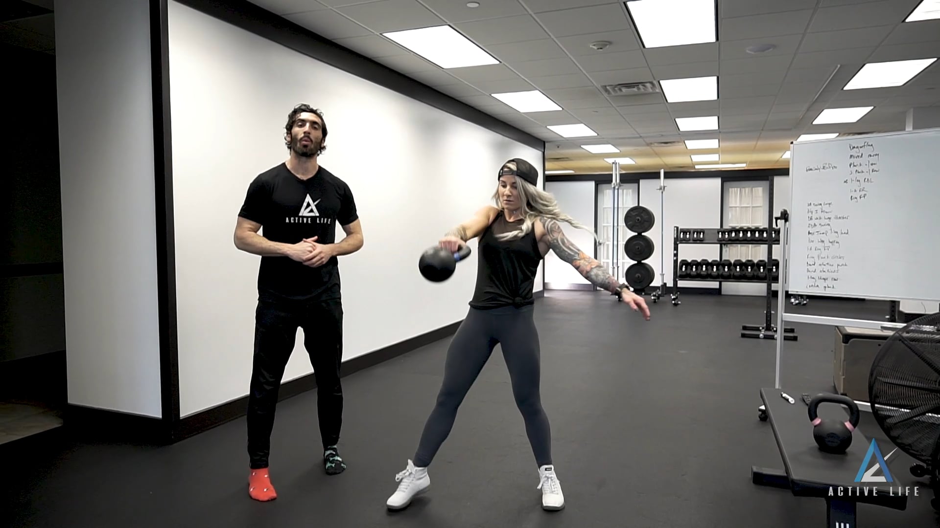 1-Arm Walking KB Swing (2020) on Vimeo