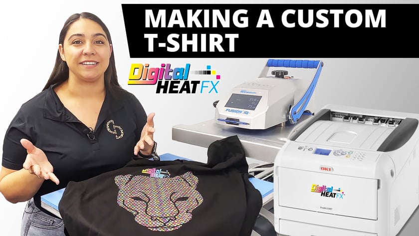 A4 Custom easy to use eco-friendly material a b dark laser no cut self  weeding heat transfer paper for Oki Printers