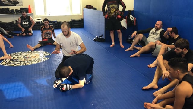 MMA Seminar 5- Spiral Ride Back Take