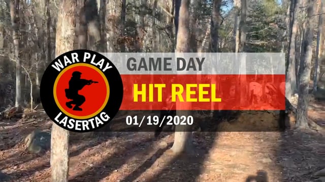 War Play Lasertag - Hit Reel - 01/19/2020