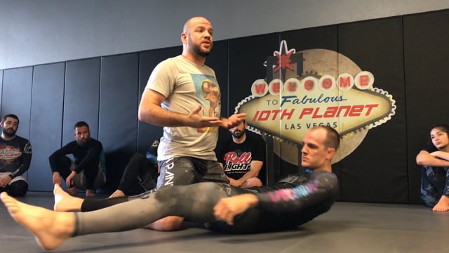 Leg Lock Seminar 3- Inverted Knee Bar Sweep (Cont)
