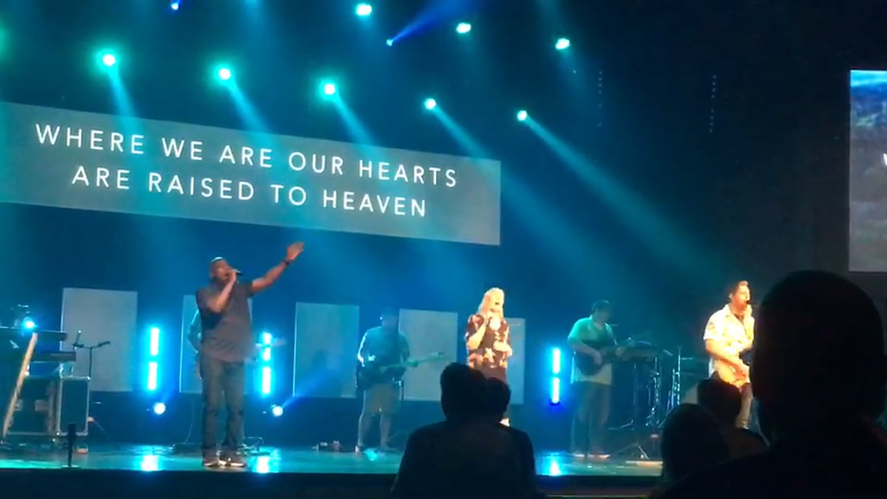 iPhone clip - Trent leading Breathe by Influence Worship