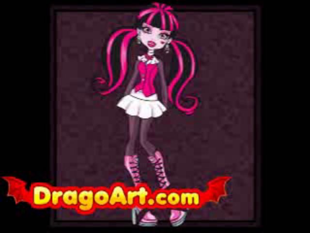 How To Draw Draculaura Step By Step On Vimeo