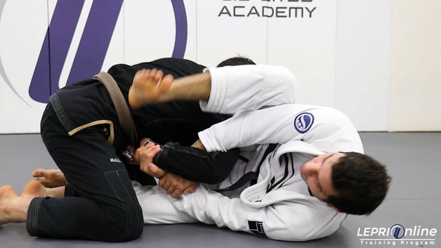 Over Under Defense to Kimura Attempt to Armbar