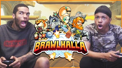 BROTHERS FACE-OFF IN A HIGH INTENSITY, CRAP TALK FILLED DUEL! (Brawlhalla Gameplay)