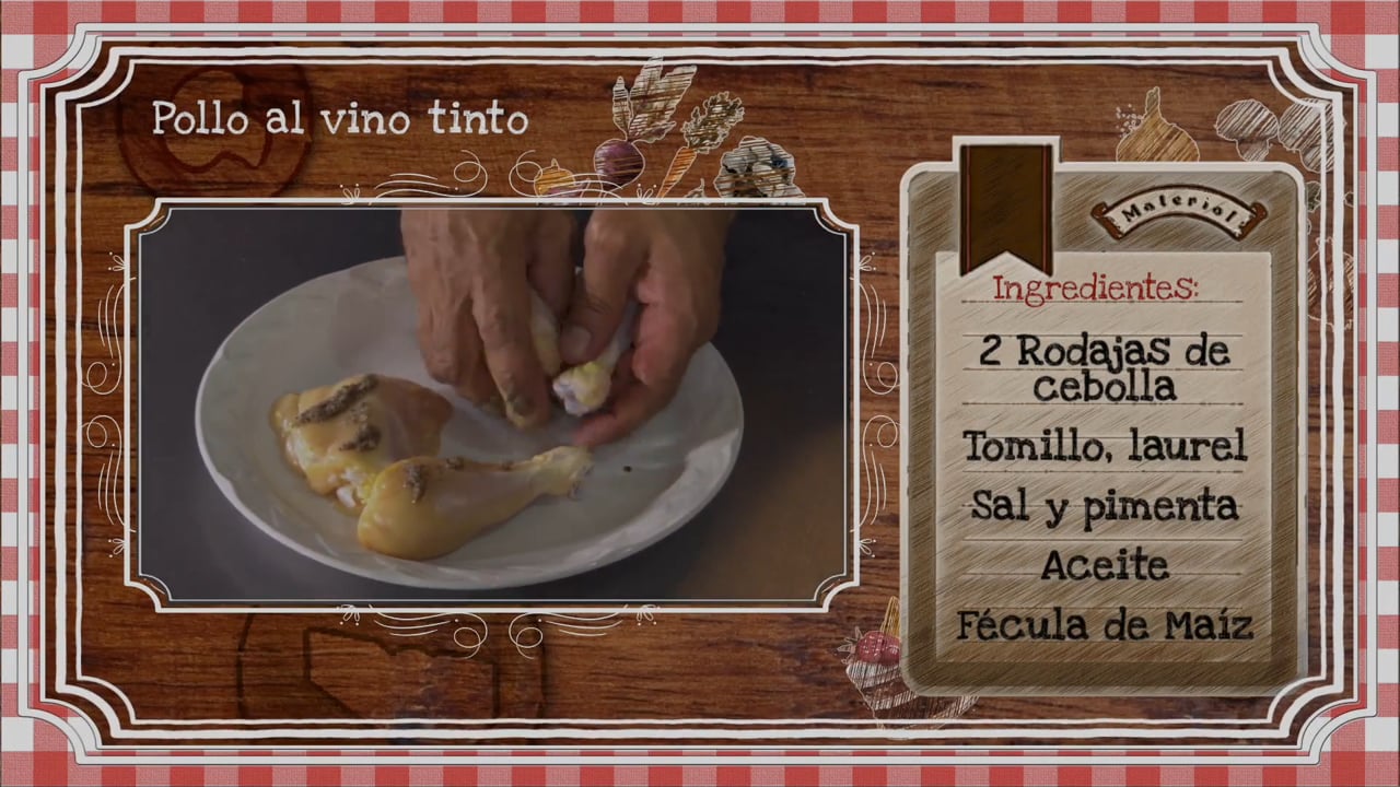 Pollo al Vino Tinto