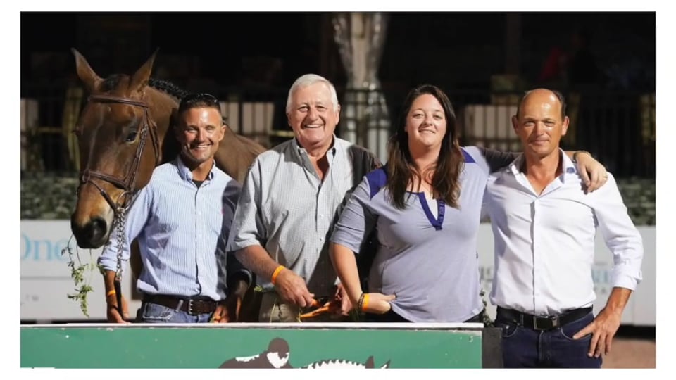 WEF Sport Horse Auction visits with Lothlorien Farms