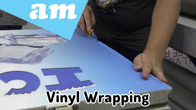 Maker Video: Refurbish Old Freezer with Full Colour Vinyl Wrapping by Printing with Waterproof ECO-Solvent Ink