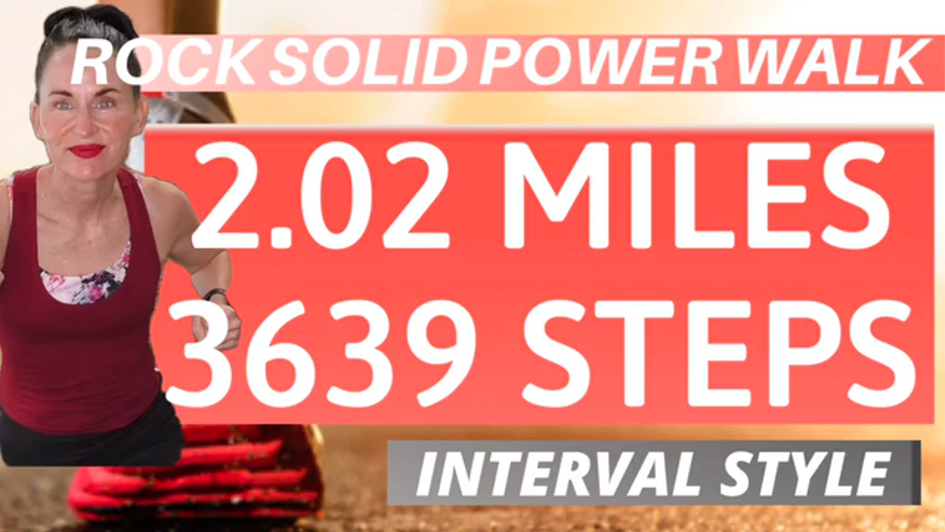 35 MINUTE WORKOUT |2 MILE ROCK SOLID POWER WALK | WALKING CIRCUIT | WALK FOR WEIGHT LOSS |3639 STEPS