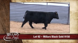 Lot #92 - MILLARS BLACK GOLD 9150