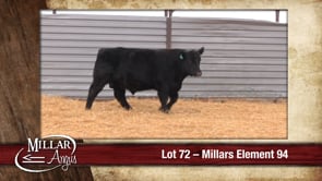 Lot #72 - MILLARS ELEMENT 94