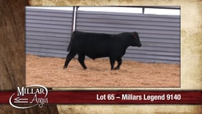 Lot #65 - MILLARS LEGEND 9140