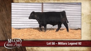 Lot #58 - MILLARS LEGEND 92