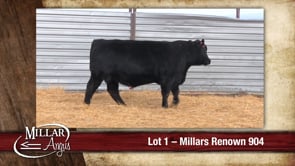 Lot #1 - MILLARS RENOWN 904