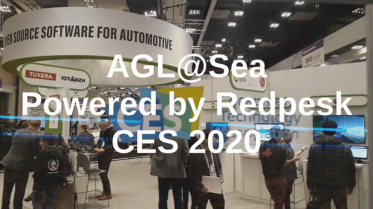 Redpesk AGL IoTbzh CES 2020 Demo