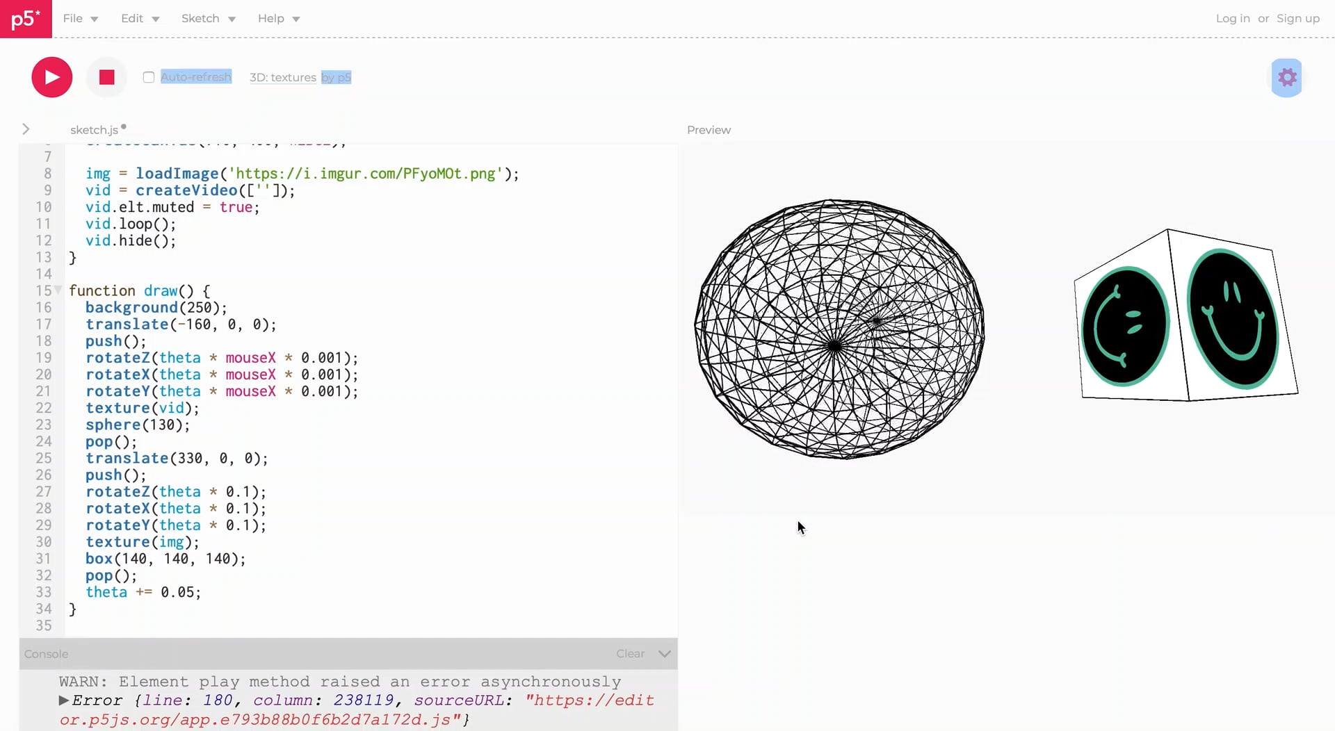 Code 1 experiment on Vimeo