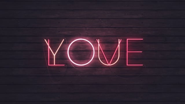 I Love You Wala - Purple Neon Light Wallpaper Download