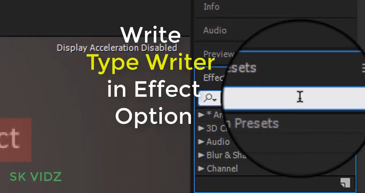 Typewriter Text Effect - Easy Tutorial - Adobe After Effect on Vimeo