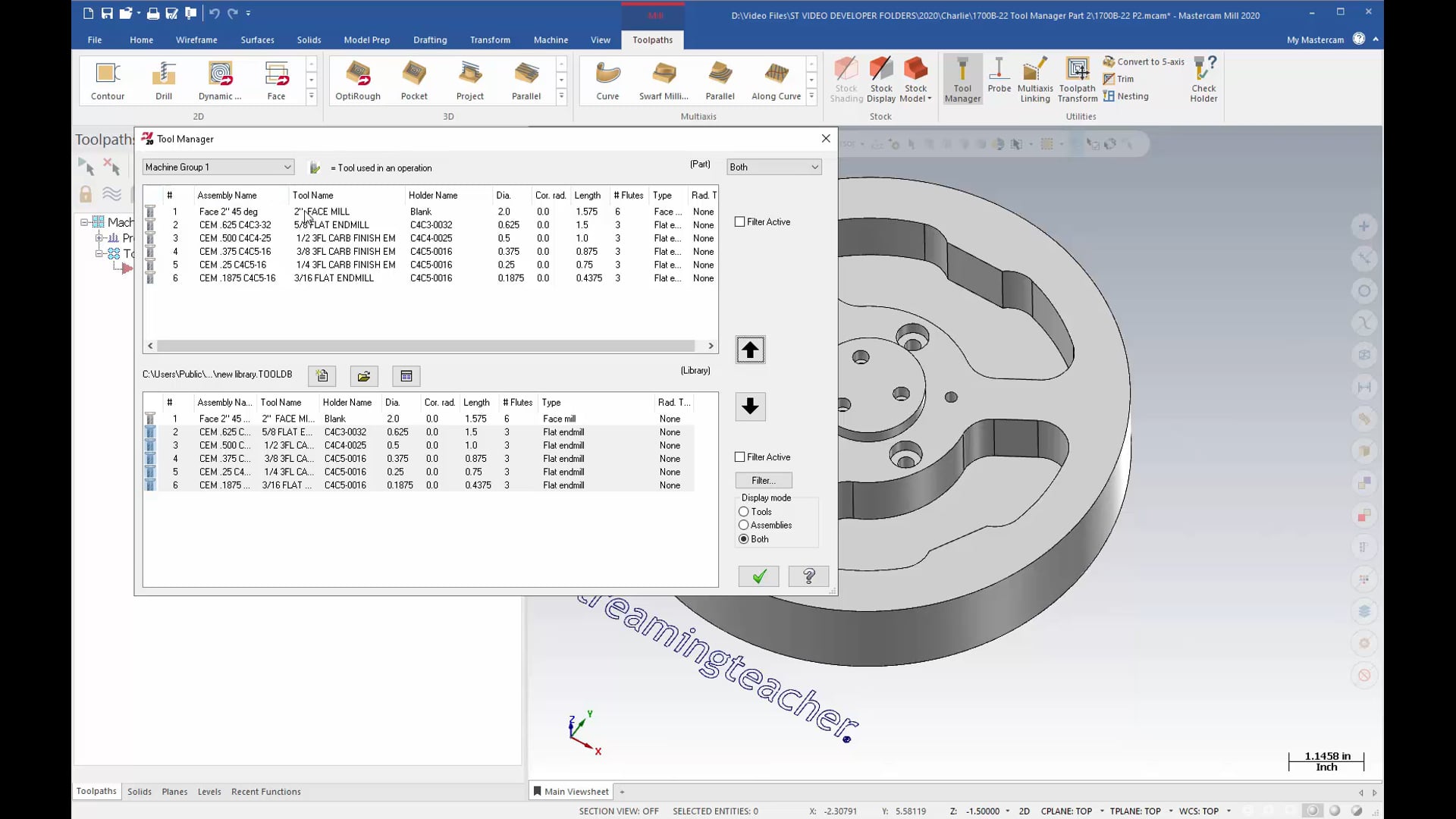 Defining Mill Tools