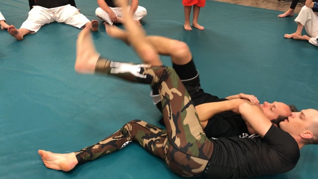 MMA Guard Seminar 15- No Hook Rear Naked Choke additions