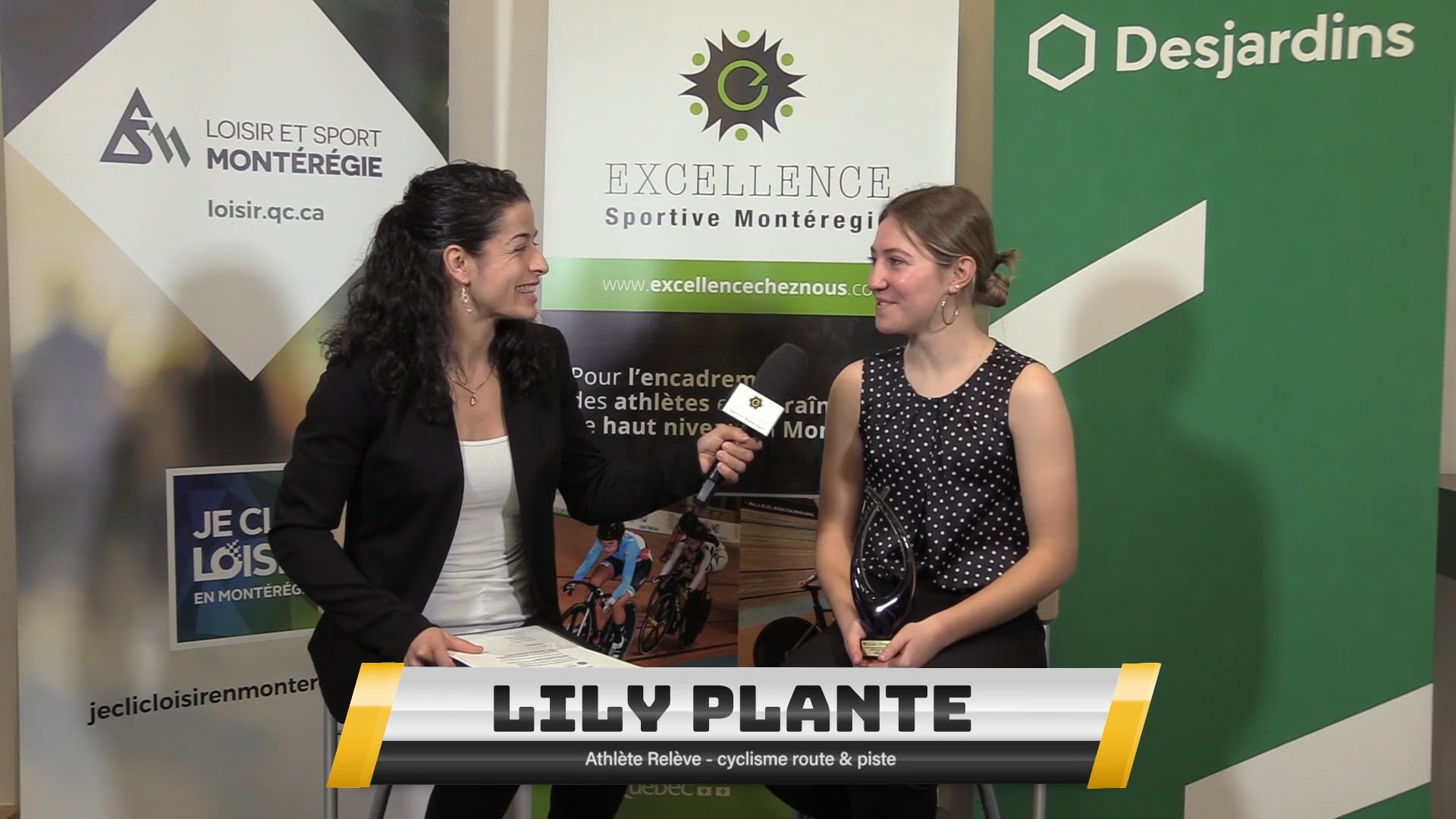 Athlète Relève - Lily Plante, cyclisme route & piste
