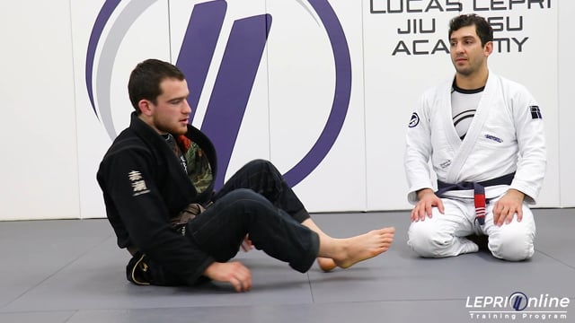 De La Riva Sweep to Side Control