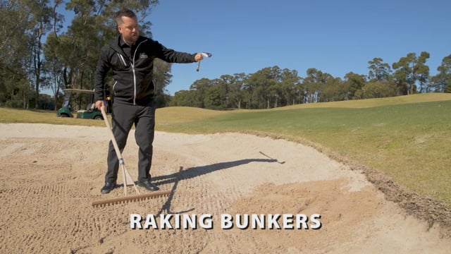 Raking Bunkers
