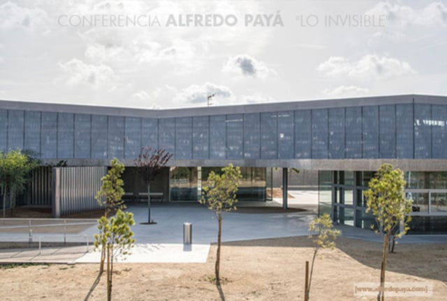 Conferencia Alfredo Payá. Dr Arquitecto.