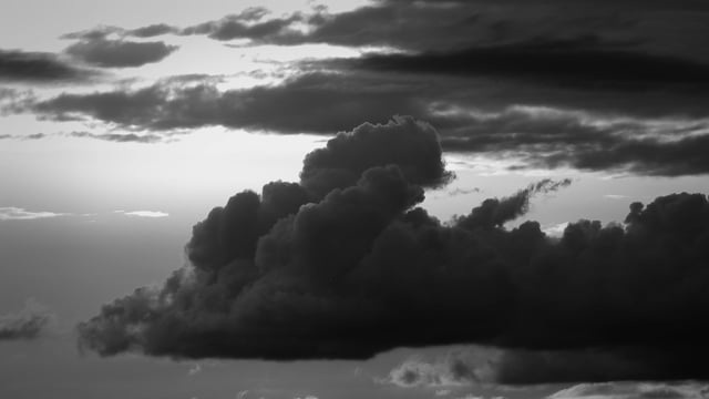 Landscape Clouds Winds Black And - Free video on Pixabay