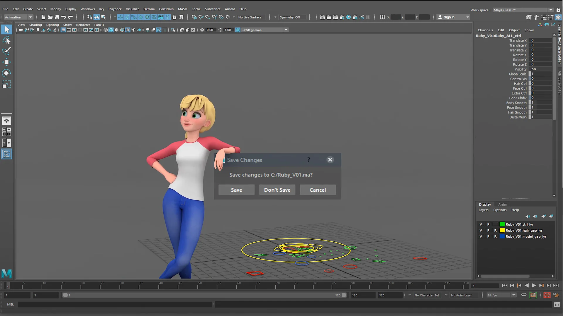 Ruby-rig_Maya