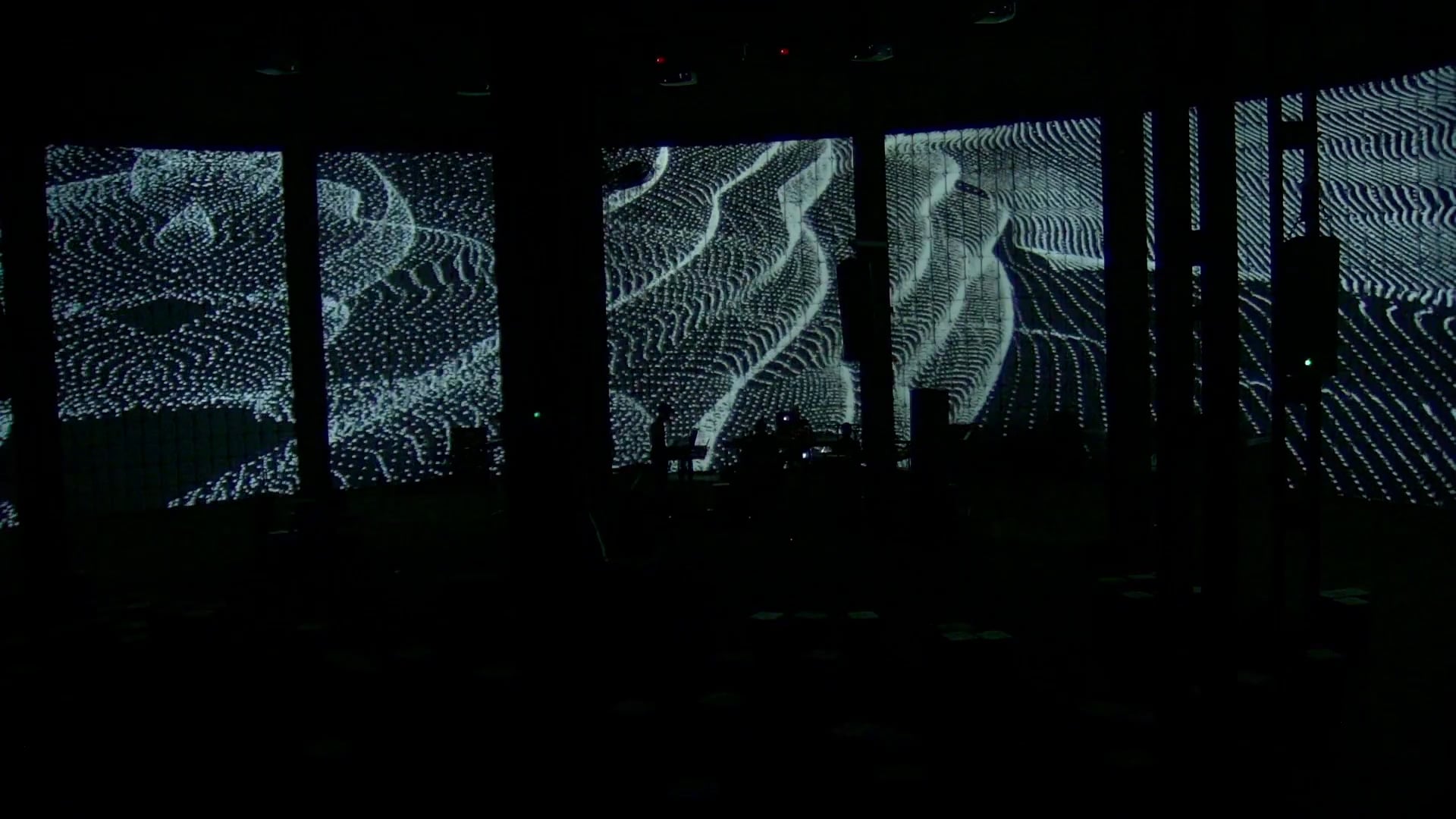 Audio Reactive Visuals, Keroxen Residency January  2020