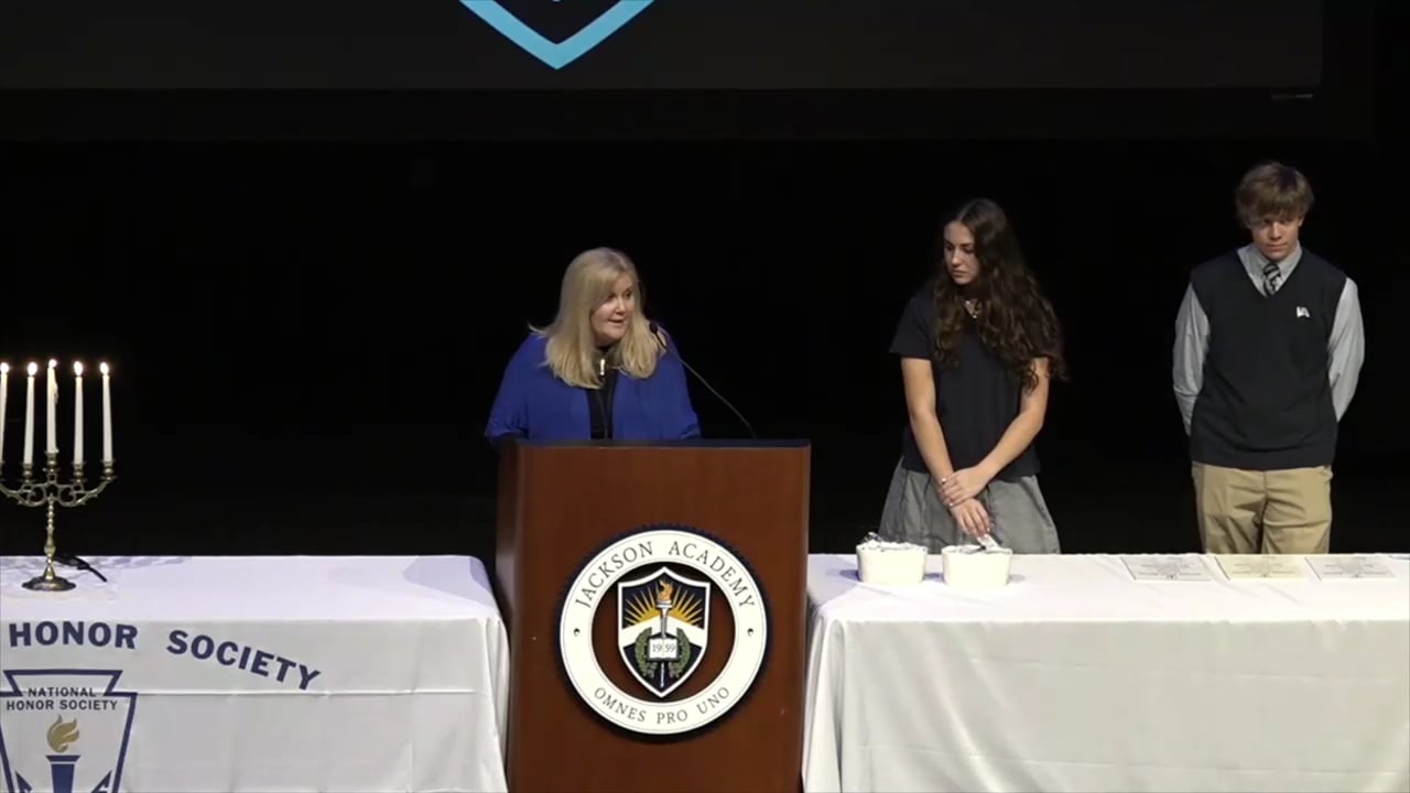 Upper School Programs-2020-National Honor Society Induction