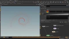 Houdini-Essential - 05 - VFX - 07 - ParticlesFollowObject