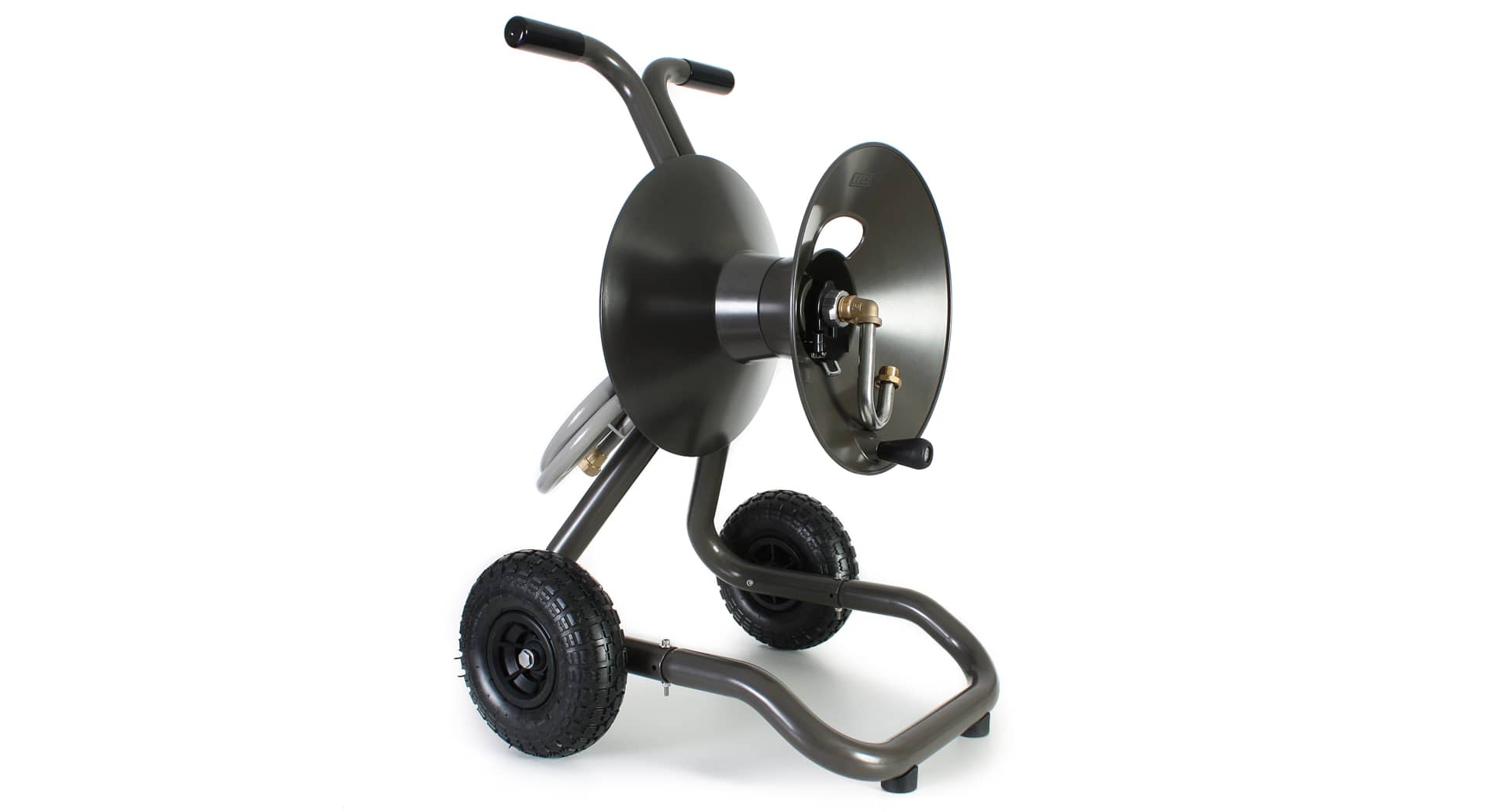 Model 1043 Cart Hose Reel Assembly on Vimeo